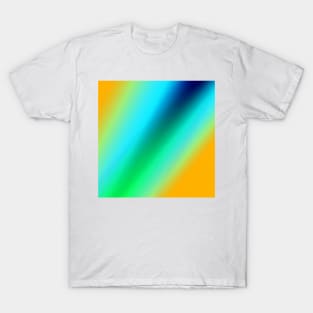 BLUE GREEN ABSTRACT TEXTURE PATTERN BACKGROUND T-Shirt